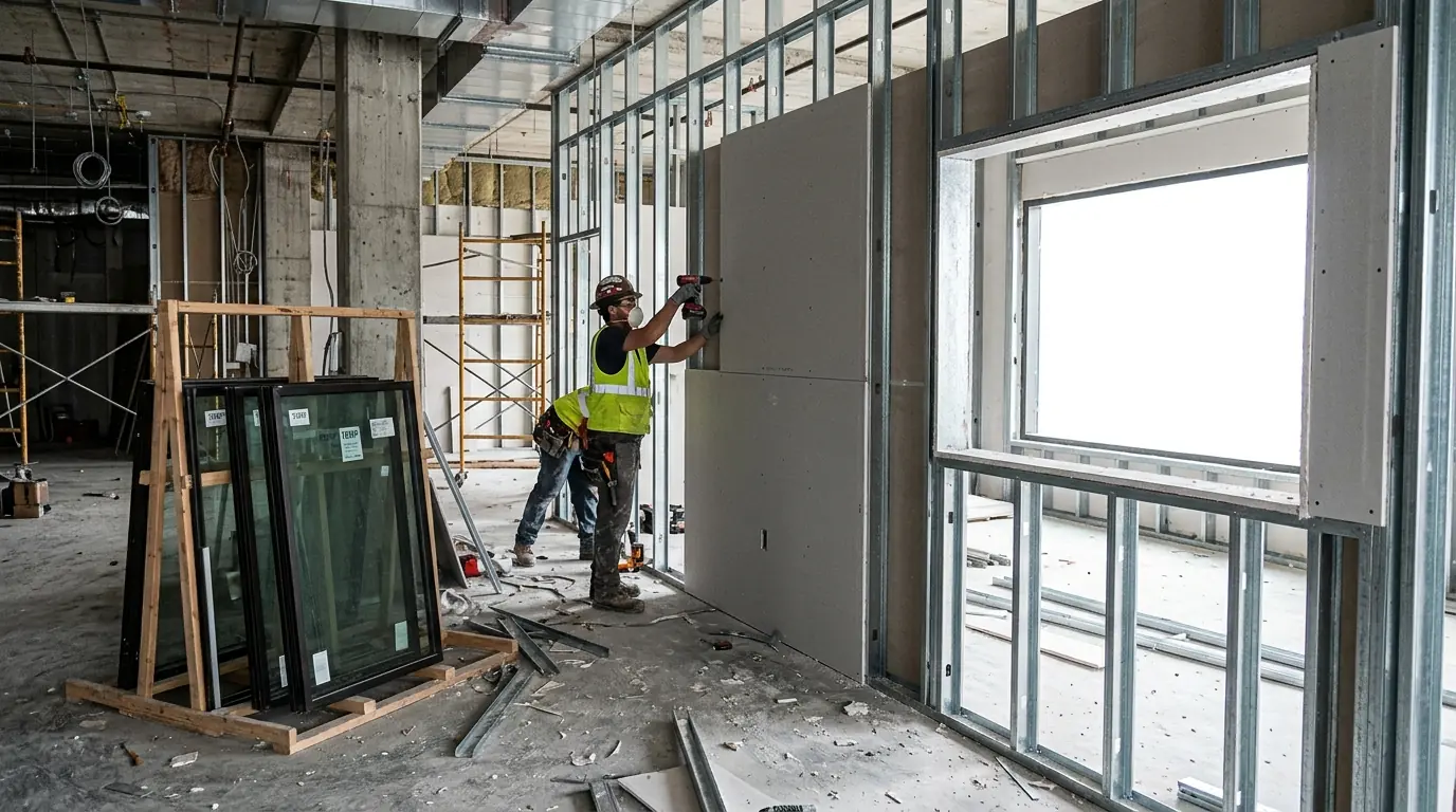 Снос гипсокартонной перегородки своими руками: стоит ли — фото 13