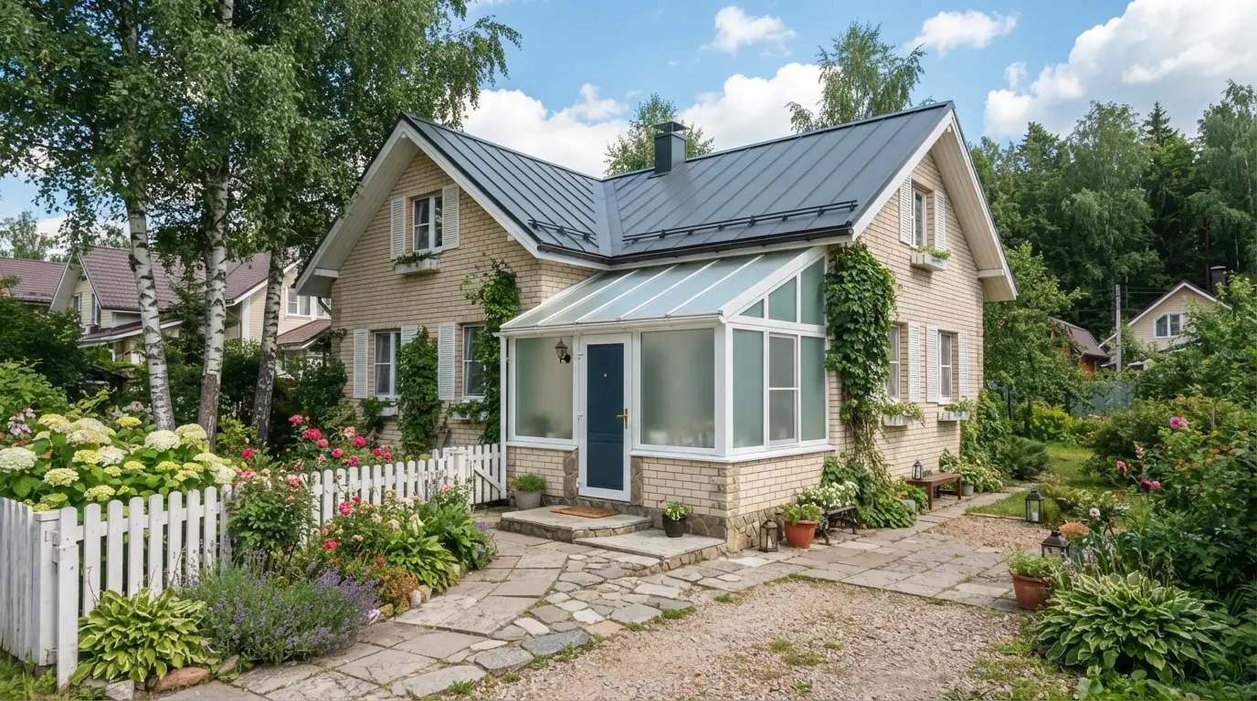 Перегородка-тамбур для прихожей квартиры — фото 4