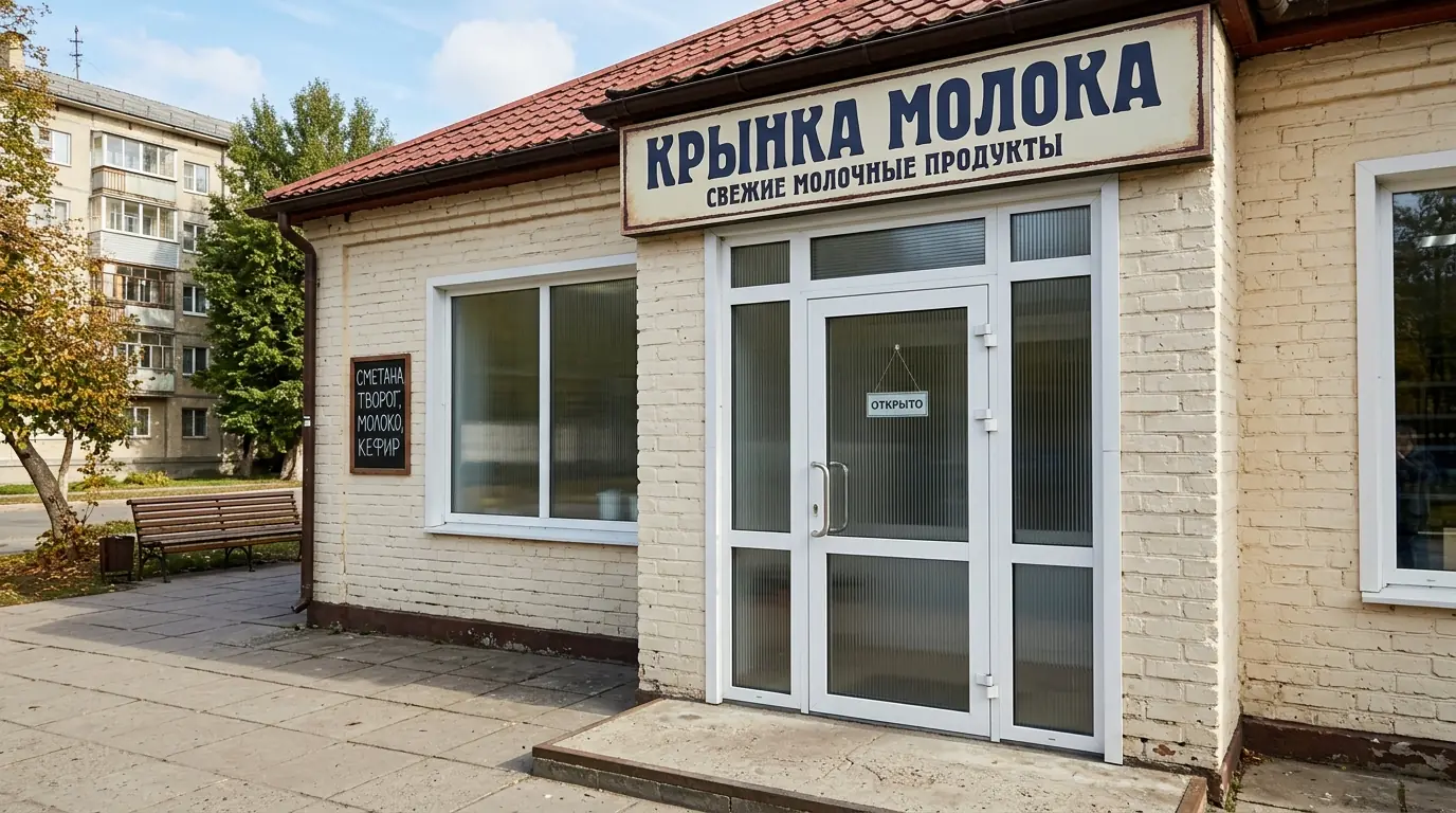 Раздвижные двери для входной группы магазина — фото 2